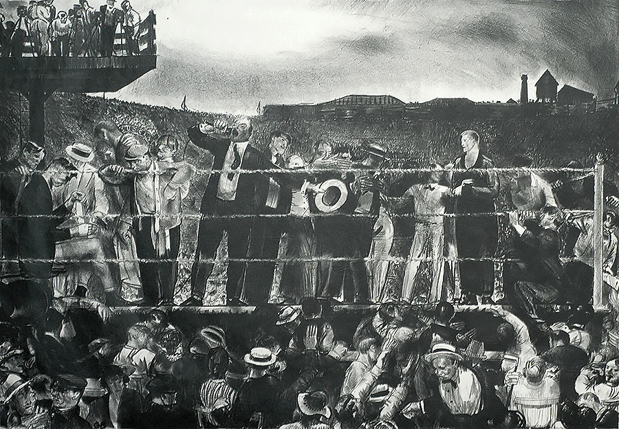 Introducing Georges Carpentier - GEORGE BELLOWS - lithograph