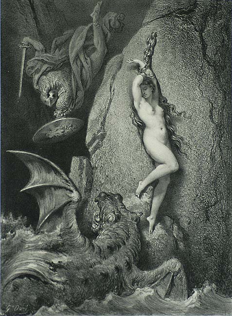 Andromeda (Andromède) - GUSTAVE DORE