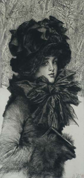 Le Dimanche Matin (Sunday Morning) - JAMES TISSOT - etching and drypoint