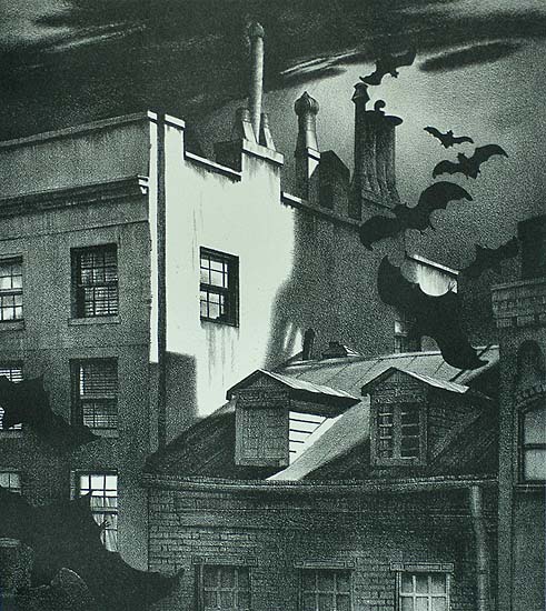 Strange Visitors (New York) - STOW WENGENROTH - lithograph