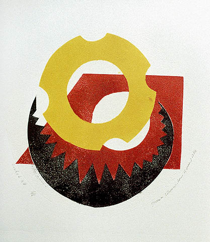 Circle 28 - HERMANN STAMMESHAUS - color woodcut