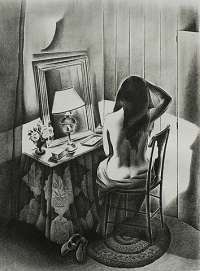 Nude Seated at a Dressing Table -  GOOD