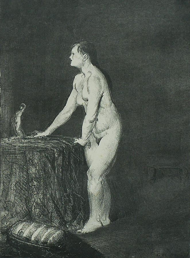 Statuette - GEORGE BELLOWS - lithograph