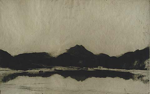 Ben Lomond - DAVID YOUNG CAMERON - etching and drypoint
