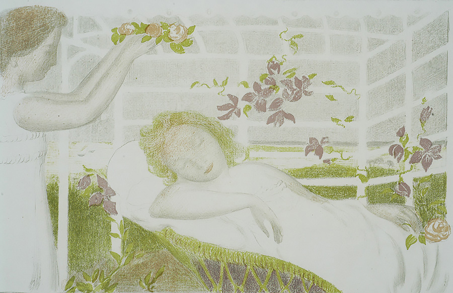 Allegory (Allégory) - MAURICE DENIS - lithograph