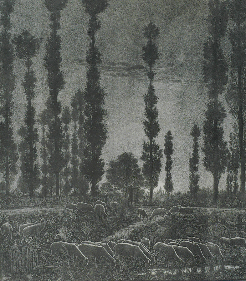 Serenity (Serenità) - GIOVANNI GUERRINI - lithograph