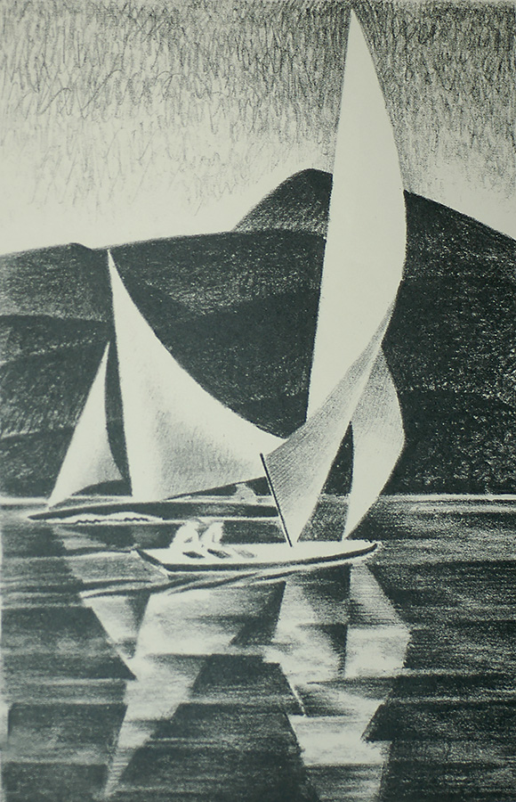Grand Lake, Colorado - ARNOLD RONNEBECK - lithograph