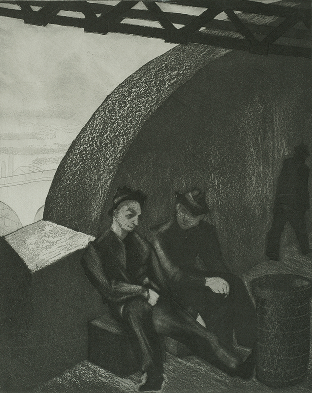 Conference - DOROTHY RUTKA - etching and aquatint