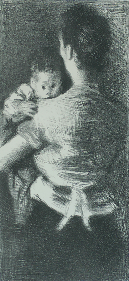 Protected - RAPHAEL SOYER - lithograph
