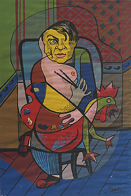Picasso - HARRY STERNBERG - screenprint