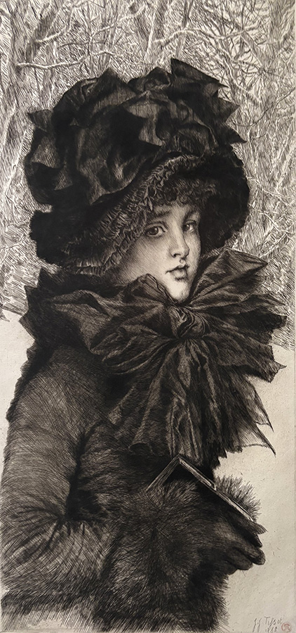 Sunday Morning (Le dimance matin) - JAMES TISSOT - etching and drypoint