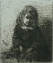 Little Arthur - JAMES A. MCNEILL WHISTLER - etching