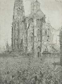 The Cathedral (first plate) -  ENSOR