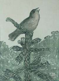 Singing Bird on the Tree Branch (Zingend vogeltje op den...) -  VAN HOYTEMA