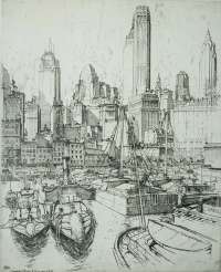 Towers, Tugs and Barges (New York) -  ROTH