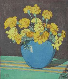Marigolds - NORMA BASSETT HALL