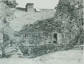 The Old Mumford House - CHILDE HASSAM