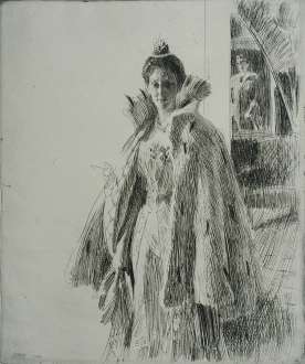 Princess Ingeborg I - ANDERS ZORN