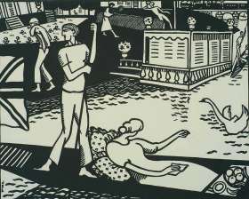 On the Thames (Sur la Tamise) - JEAN-EMILE LABOUREUR