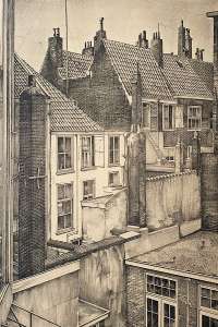 Rear View of Dutch City Houses -  VOSKUYL