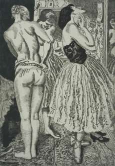 Three Graces of the Ballet - LAURA KNIGHT