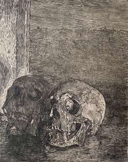 Two Skulls - ANTOON  DERKZEN VAN ANGEREN