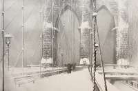 Brooklyn Bridge in Winter -  WENGENROTH